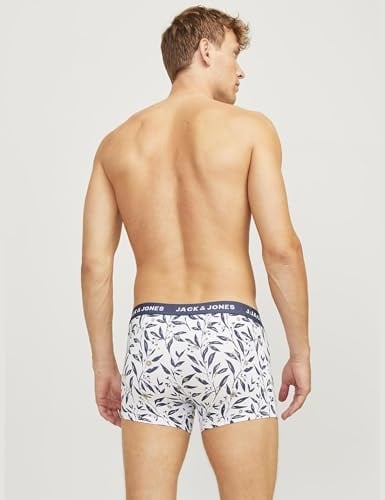 JACK & JONES Jacharvey Trunks 5 Pack Boxer Şort Erkekler