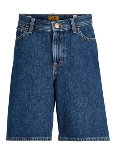 Jack & Jones Jack&Jones Jjıtony Jjoriginal Erkek Çocuk Denim Şort 12269813, Mavi, 10 Yaş