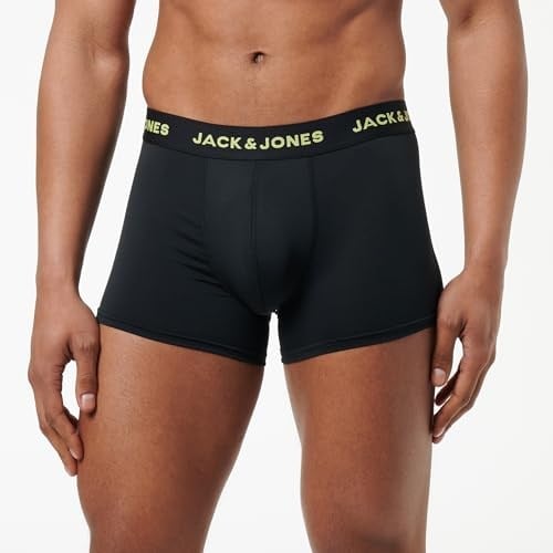 JACK & JONES JACTIGER MICROFIBER TRUNKS 3 PACK Boxer Erkek