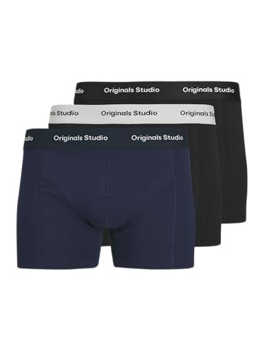 JACK & JONES Jacvesterbro Solid Trunks 3 Pac Noos Jnr Jacvesterbro Solid Trunks 3 Pac Noos Jnr Erkekler