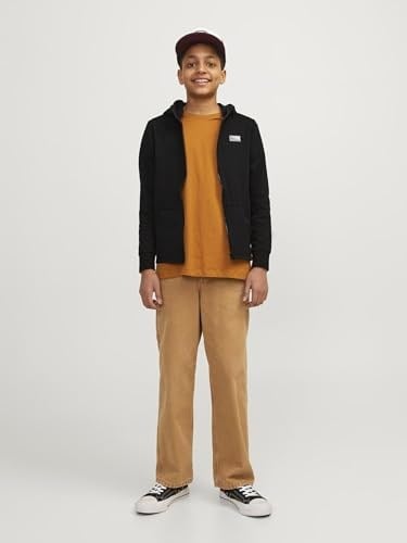 JACK & JONES JCOAIR SWEAT ZIP HOOD NOOS JNR Sweatshirt Erkek çocuk