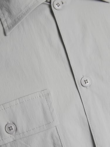 Jack & Jones JCOALTITUDE Oversize Siyah Gömlek, 12251280