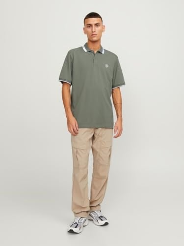 JACK & JONES Jcohass Logo Polo Ss Snpolo tişörtErkek