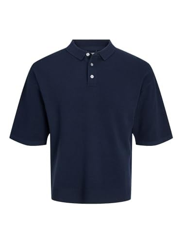 JACK & JONES JCOTWILL KNIT POLO SS Triko Erkek