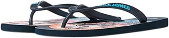 JACK & JONES JFWCOLOUR SKULL FLIP FLOP TerlikErkek