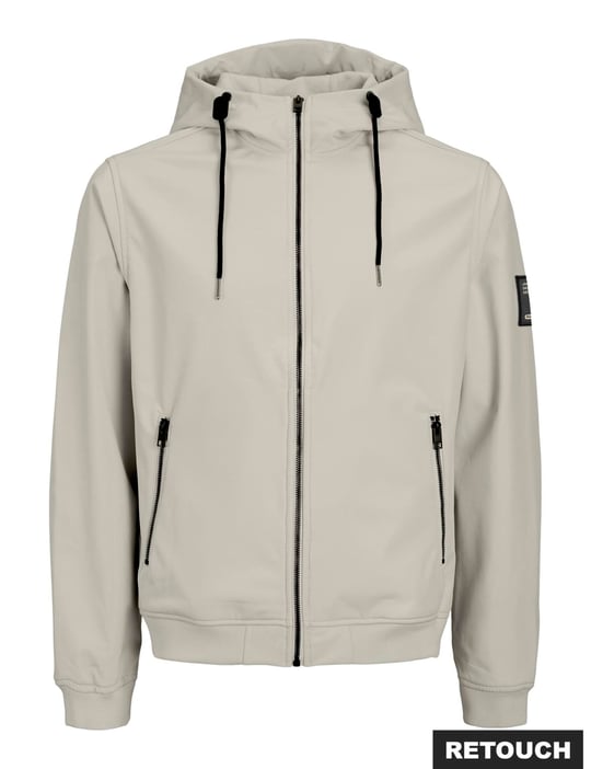 JACK & JONES Jjebasic Softshell Hood Noos Ceket Erkek