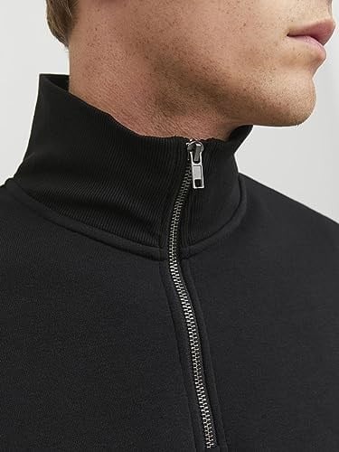 JACK & JONES JJEBRADLEY SWEAT HALF ZIP NOOS Sweatshirt Erkek