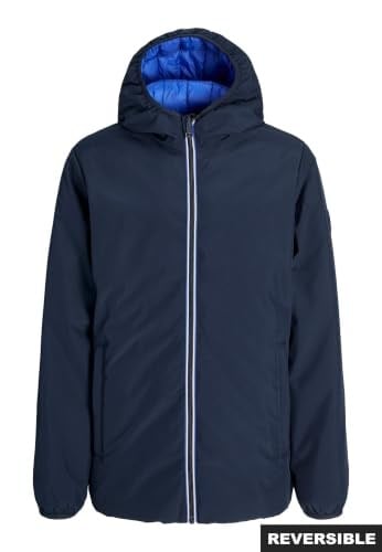 JACK & JONES Jjebrook Reversible Jacket Sn Jnr Jjebrook ters çevrilebilir ceket Sn Jnr Erkekler