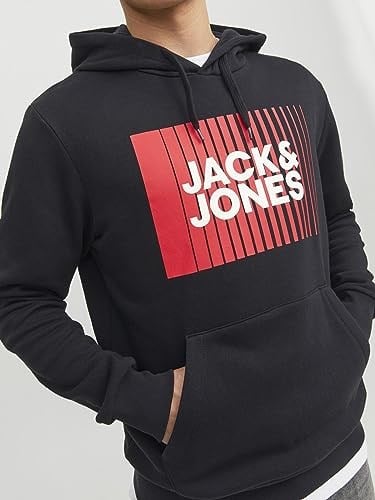 JACK & JONES JJECORP LOGO SWEAT HOOD PLAY NOOS Sweatshirt Erkek