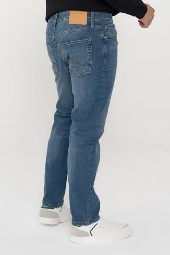 JACK & JONES JJIMIKE JJORIGINAL SQ 223 Tapered Fit Denim Pantolon, 12246914