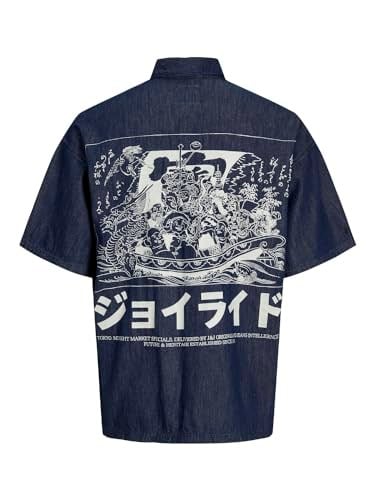 JACK & JONES JJITOKYO SHIRT S/S WI 822 Gömlek Erkek