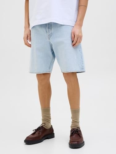 Jack & Jones Jjıtony Rahat Kesim Jean Şort Siyah, 12269533