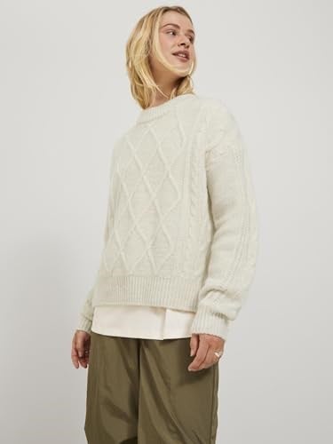 Jack & Jones JJXX Bisiklet Yaka Baklava Desenli Kazak, 12240715