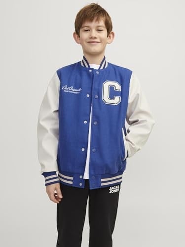 JACK & JONES JORCOLLEGE WOOL BLEND BOMBER JACKET JNR Mont Ceket Erkek Çocuk