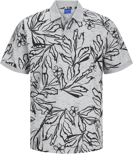 JACK & JONES JORLAFAYETTE AOP SS POLO Polo Tişört Erkek