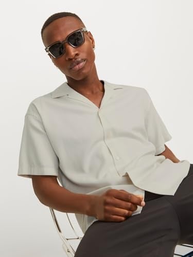 JACK & JONES JPRCCAARON TENCEL RESORT SHIRT S/S SN Gömlek Erkek