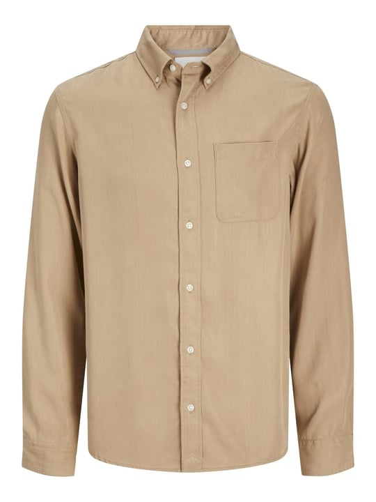 JACK & JONES JPRCCBROOK TENCEL SHIRT L/S Gömlek Erkek