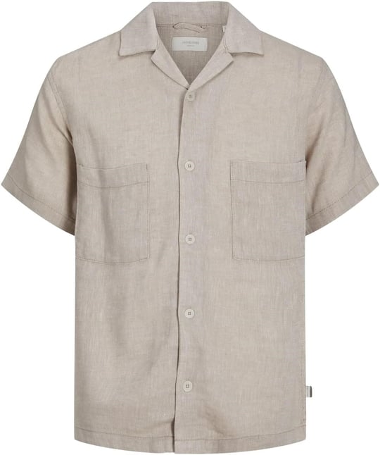 JACK & JONES JPRCCCAIRO LINEN RESORT SHIRT S/S Gömlek Erkek