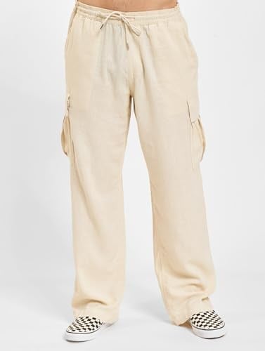 JACK & JONES JPSTBILL JJNATE LINEN BLEND CARGO JOGGER Kargo Pantolon Erkek