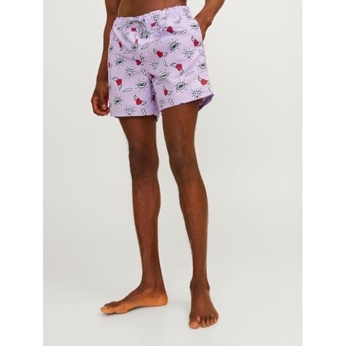 JACK & JONES JPSTFIJI JJSWIM AOP SS24 LY SN Mayo Erkek