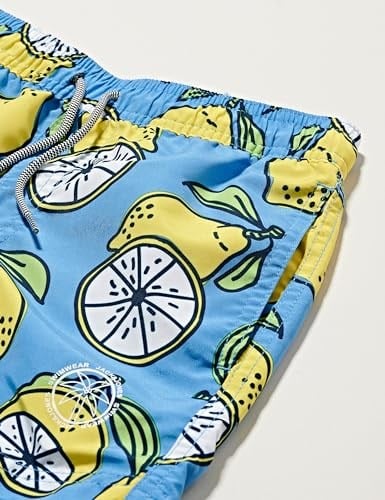 JACK & JONES JPSTFIJI JJSWIM AOP SS24 LY JNR Deniz Şortu Erkek çocuk
