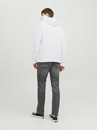 JACK & JONES Kabartma Baskılı Kapüşonlu Sweatshirt, 12233972 - Bedenler: S, M, L, XL, XXL