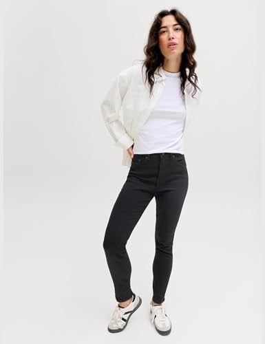 JACK & JONES Kadın Jjxx Jxvienna Skinny Hw Ns1011a Noos kot pantolon