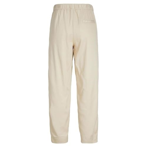 JACK & JONES Kadın JXEMILY RLX BALLOON ANK MW PANT PNT Pantolon, Fog, L