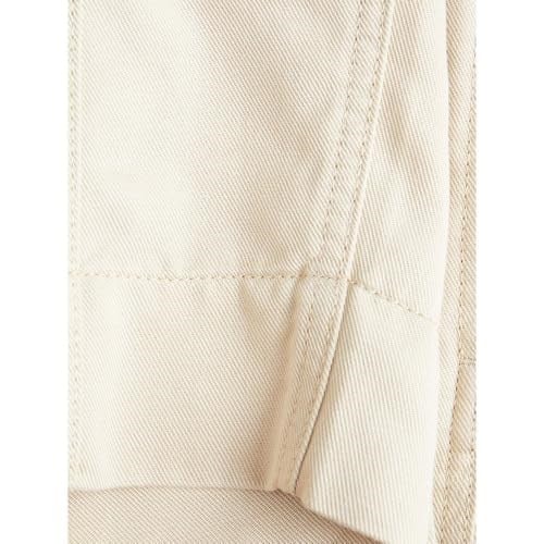 JACK & JONES Kadın JXEMILY RLX BALLOON ANK MW PANT PNT Pantolon, Fog, L