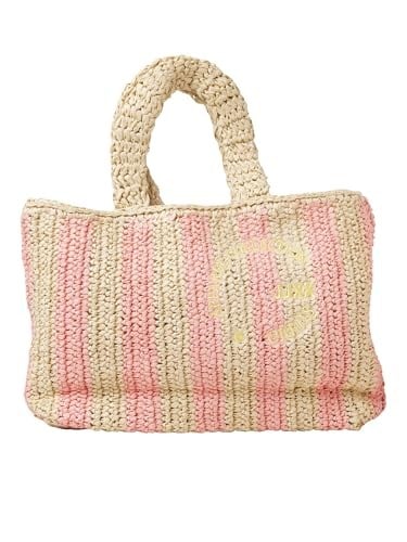 JACK & JONES Kadın JXMIAMI BEACH BAG Çanta Bej Tek Beden
