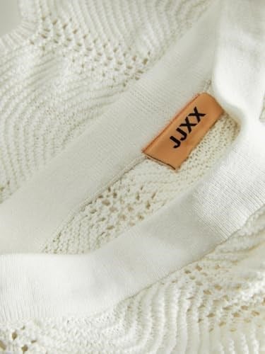 JACK & JONES Kadın JXWAVY SKIRT KNIT Mini Etek Kirli Beyaz XXS
