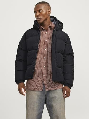 Jack & Jones Kapüşonlu Puffer Mont JJEBRADLEY PUFFER HOOD SN, 12256974_JJEBRADLEY PUFFER HOOD SN