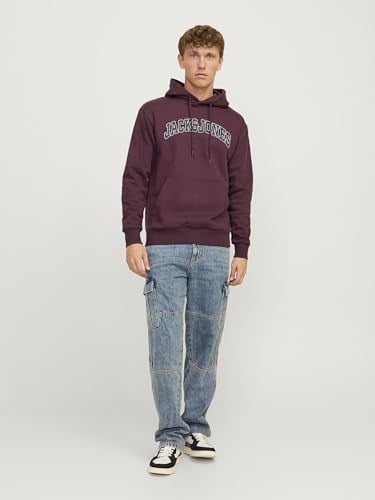 JACK & JONES Kapüşonlu Sweatshirt Jjecaleb Varsity, TYCC57EF9707307204