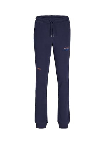 Jack & Jones Lacivert Erkek Çocuk Lastikli Bel Normal Kalıp Baskılı Eşofman Altı 12258130, 12 Yaş, 5003176769