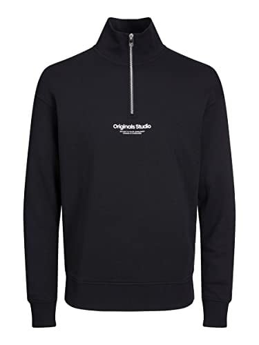 JACK & JONES ORIGINALS JORVESTERBRO SWEAT QUARTER ZIP HN SN Sweatshirt Erkek