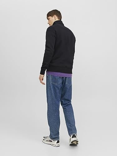 JACK & JONES ORIGINALS JORVESTERBRO SWEAT QUARTER ZIP HN SN Sweatshirt Erkek