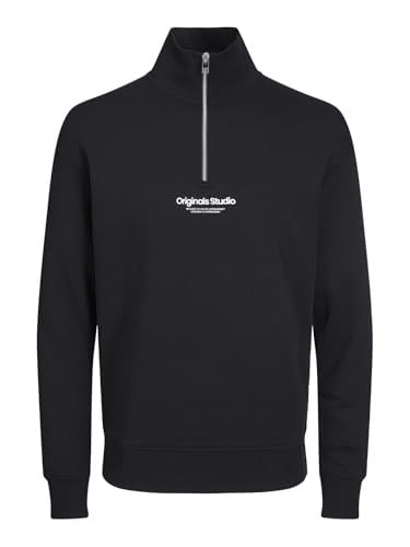 JACK & JONES ORIGINALS JORVESTERBRO SWEAT QUARTER ZIP HN SN Sweatshirt Erkek