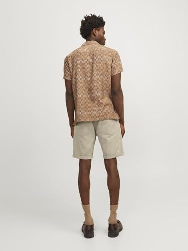Jack & Jones Siyah Jpstrick Original Short Mid Şort, 12165892