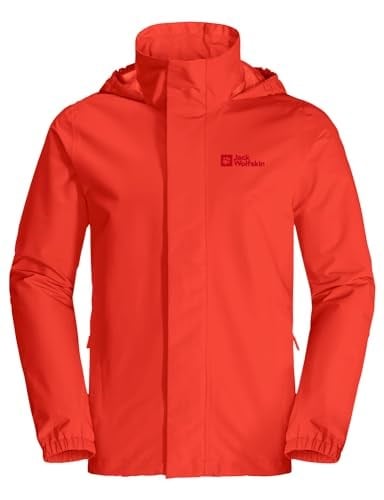 Jack Wolfskin 1111142 Stormy Point 2L Jkt M Gri Erkek Mont