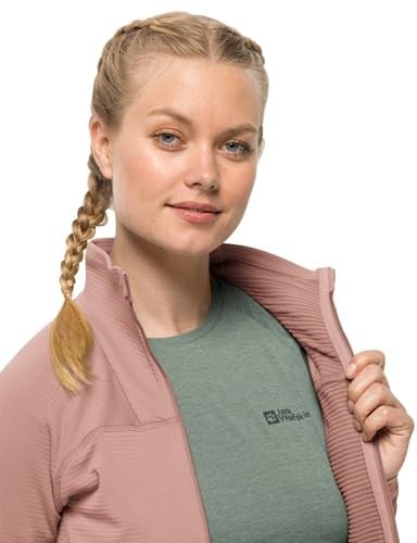 Jack Wolfskin 1710981_2919 Prelight FZ W Rose Dawn Kadın Polar Pembe S
