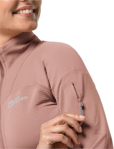 Jack Wolfskin 1710981_2919 Prelight FZ W Rose Dawn Kadın Polar Pembe S