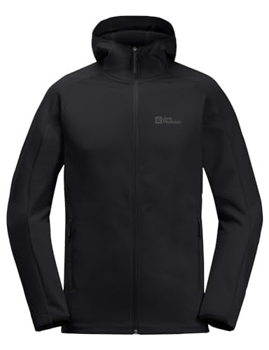 Jack Wolfskin Alpgrat kapüşonlu erkek polar ceket