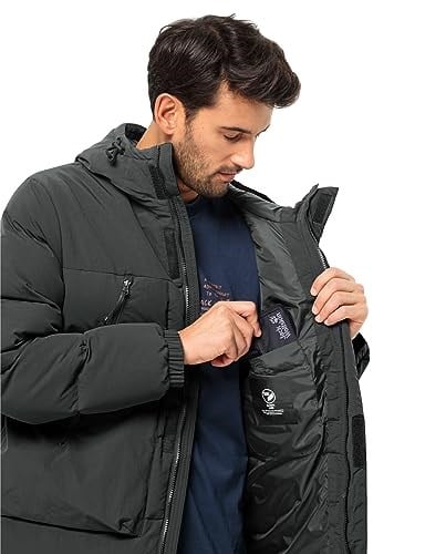 Jack Wolfskin Dellbrueck Long Jkt Kuş tüyü mont Üniseks Yetişkin