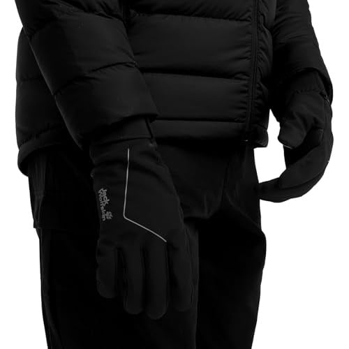 Jack Wolfskin Erkek Refl kışlık eldiven (tekli paket)