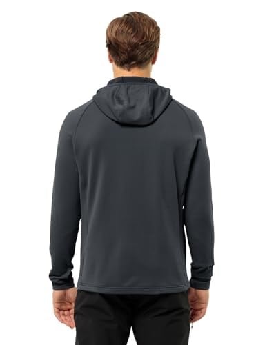 Jack Wolfskin Kolbenberg kapüşonlu erkek polar ceket