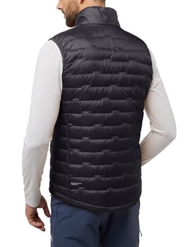 Jack Wolfskin Passamani Down Vest M Erkek Günlük Yelek A61840-635 Siyah