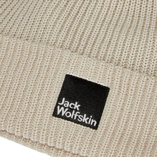 Jack Wolfskin Pergamon Beanıe Unisex Bere, L, 1910701_A0056, Pale Sand, Unisex Yetişkin