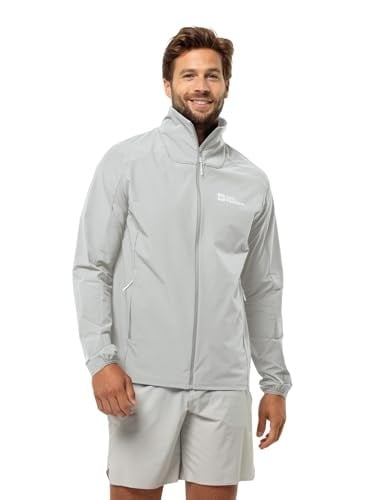 Jack Wolfskin Prelight Erkek Outdoor Ceket-1307881 cool grey L