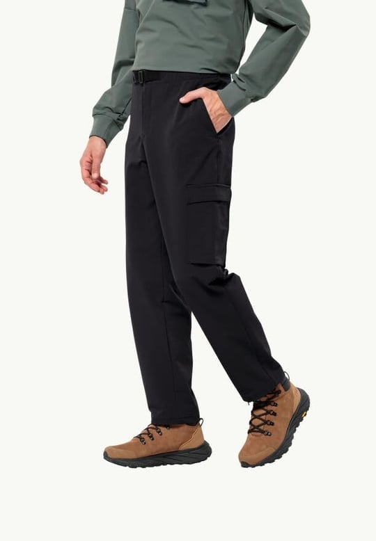 Jack Wolfskin Wandermood Erkek Outdoor Pantolonu-1508401 BLACK 46