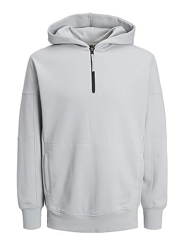 JACK&JONES JCOSHADE SWEAT HOOD GRİ gri m